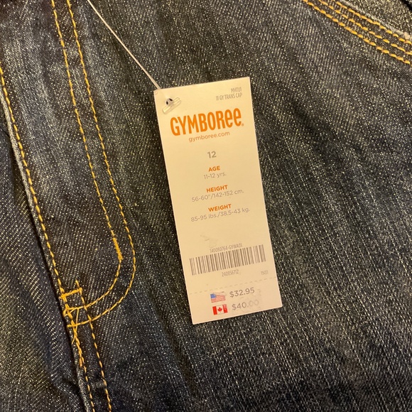 👖 GYMBOREE boys Carpenter jeans - size 12 - Picture 3 of 7